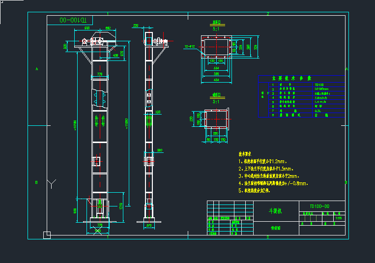 TD100C؛cadDCеOcadD