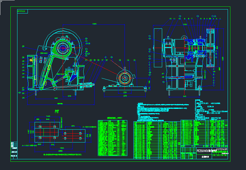 PE250X400ʽCcadDdwgD